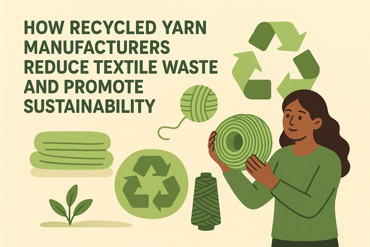 How Recycled Yarn Manufacturers Reduce Textile Waste and Promote Sustainability