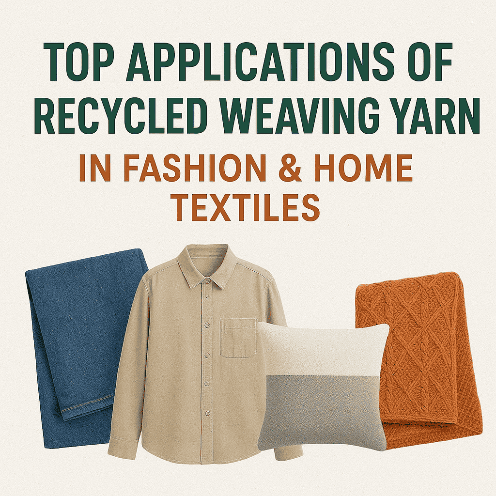 Top Applications of Recycled Weaving Yarn in Fashion & Home Textiles