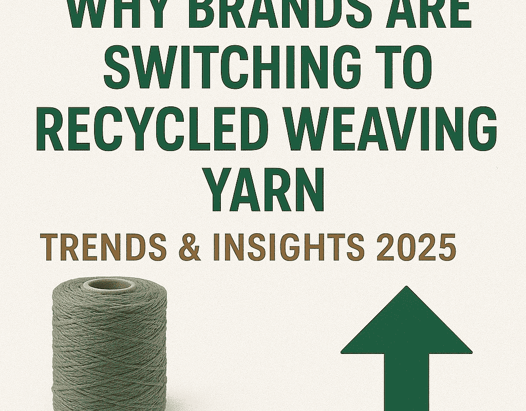 Why Brands Are Switching to Recycled Weaving Yarn: Trends & Insights 2025