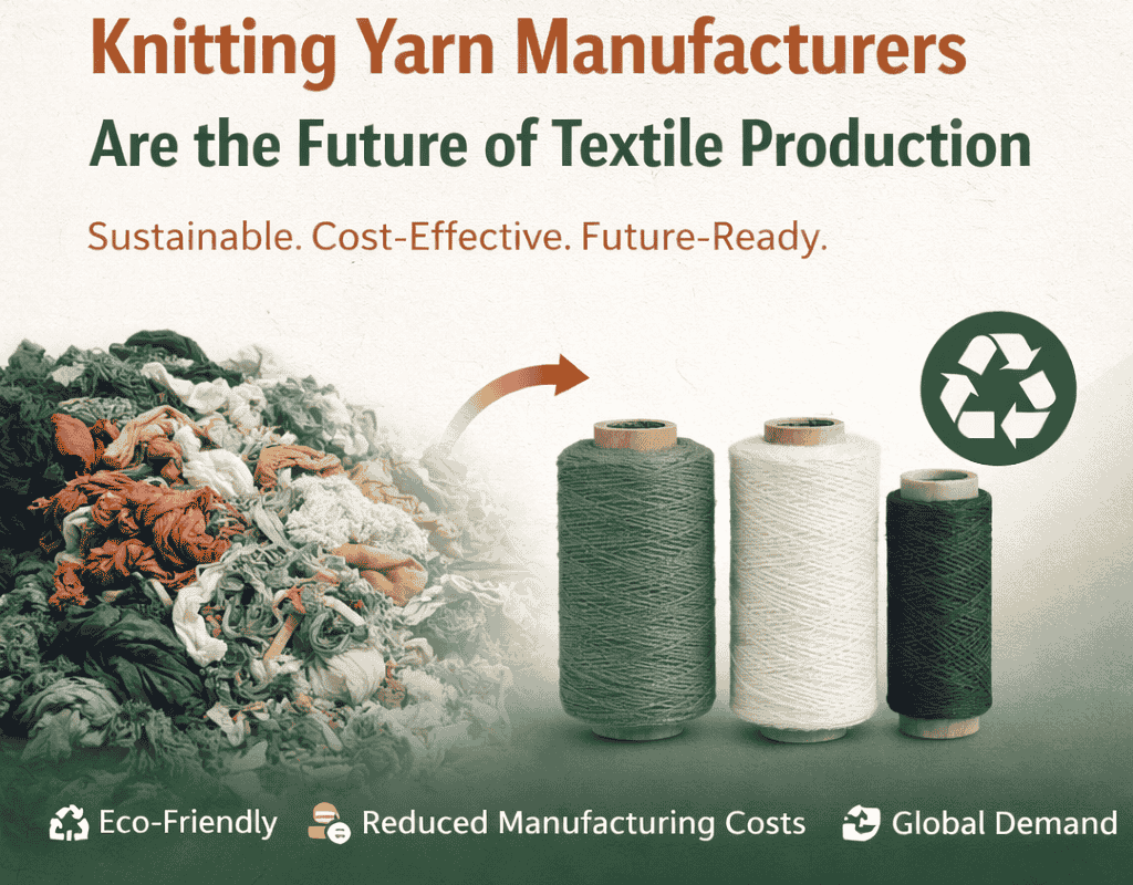 Why Leading Recycled Knitting Yarn Manufacturers Are the Future of Textile Production